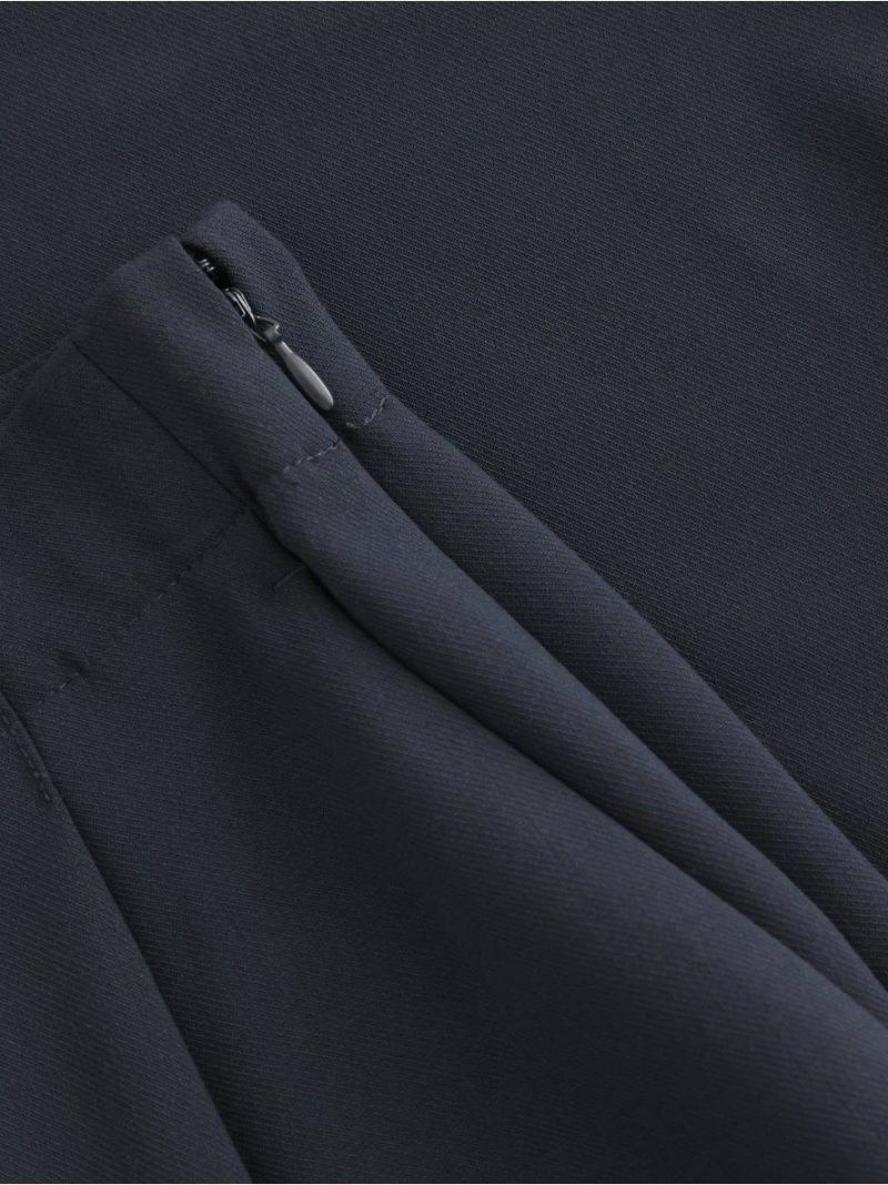 Wide trousers with pleats - 3013731-7318