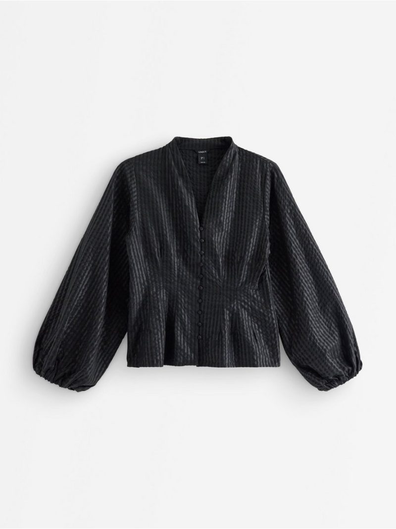 Blouse in seersucker - 3013739-80