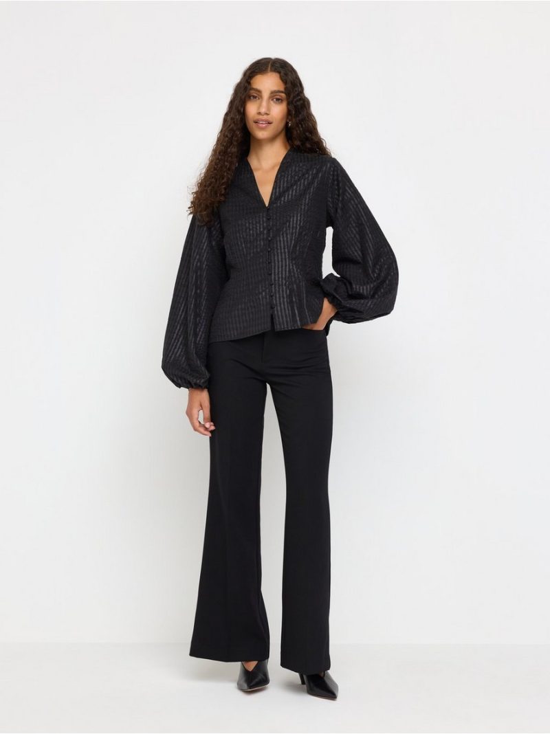 Blouse in seersucker - 3013739-80