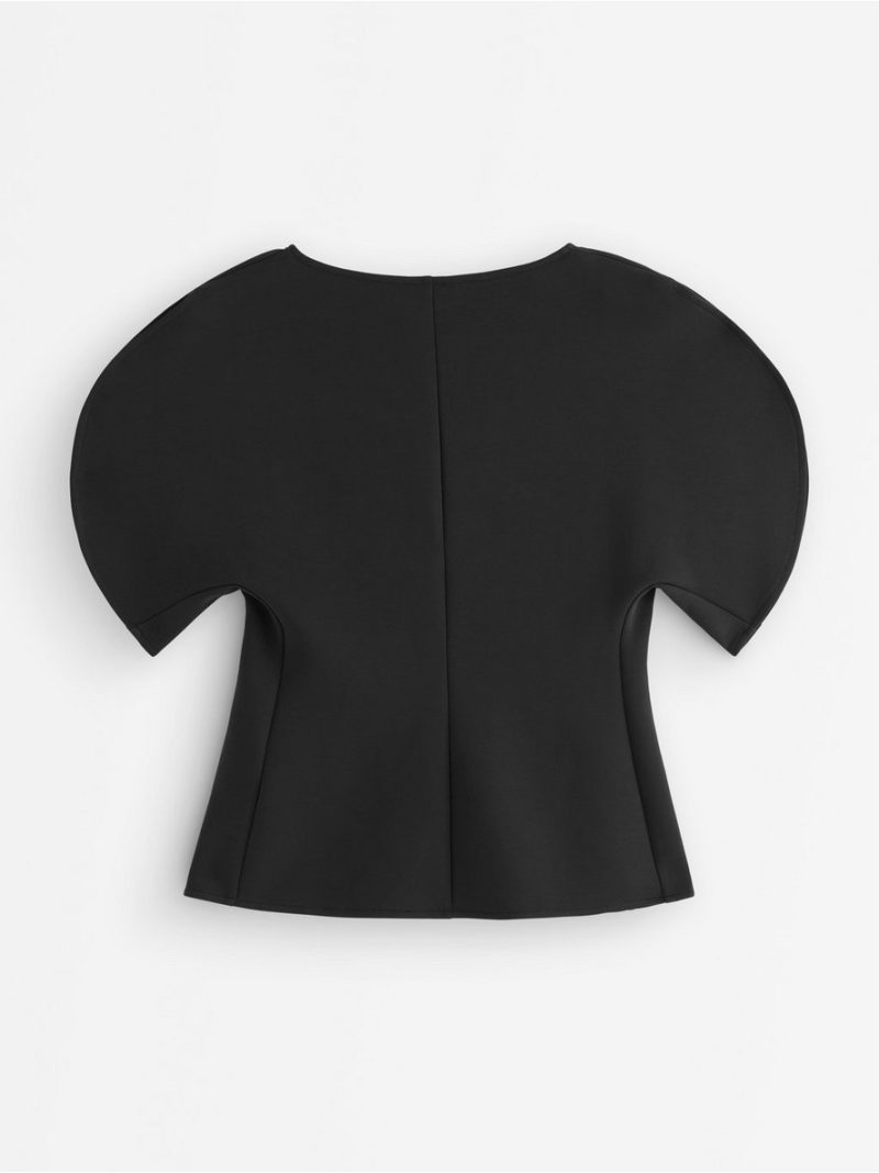 Short-sleeved jersey top - 3013810-80