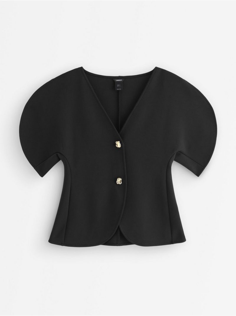 Short-sleeved jersey top - 3013810-80