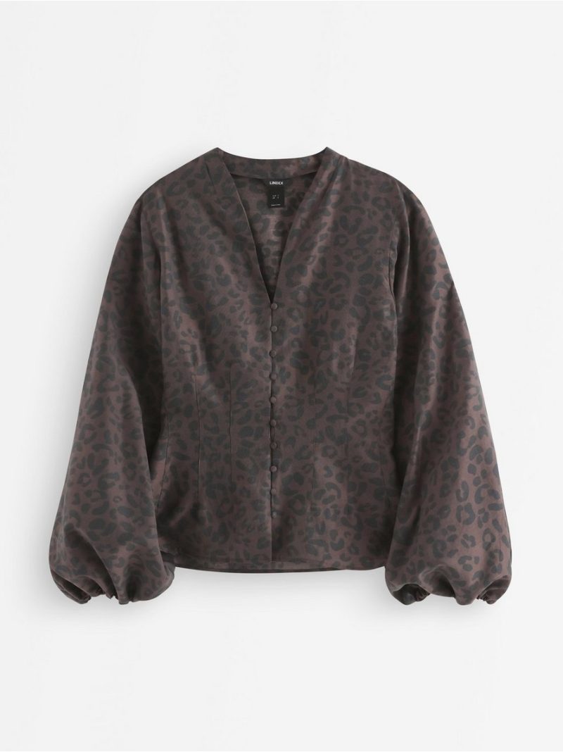 Long-sleeved blouse - 3014093-6891