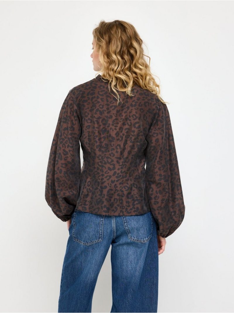 Long-sleeved blouse - 3014093-6891