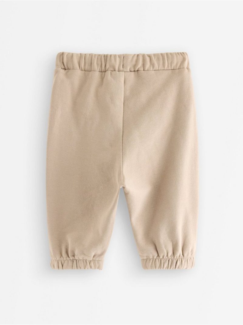 Joggers with embroidery and brushed inside - 3014142-6402