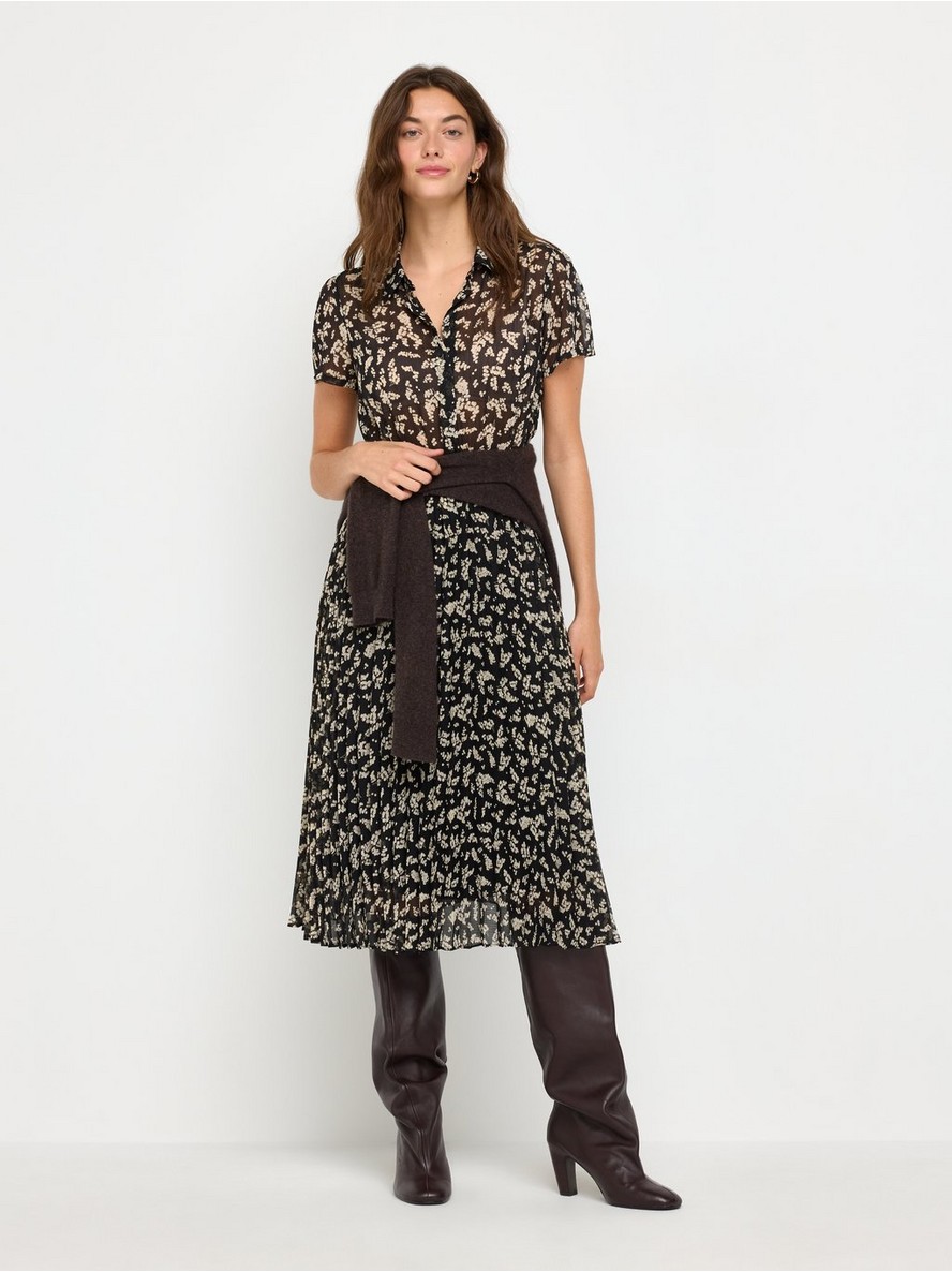 Chiffon dress - 3014214-80