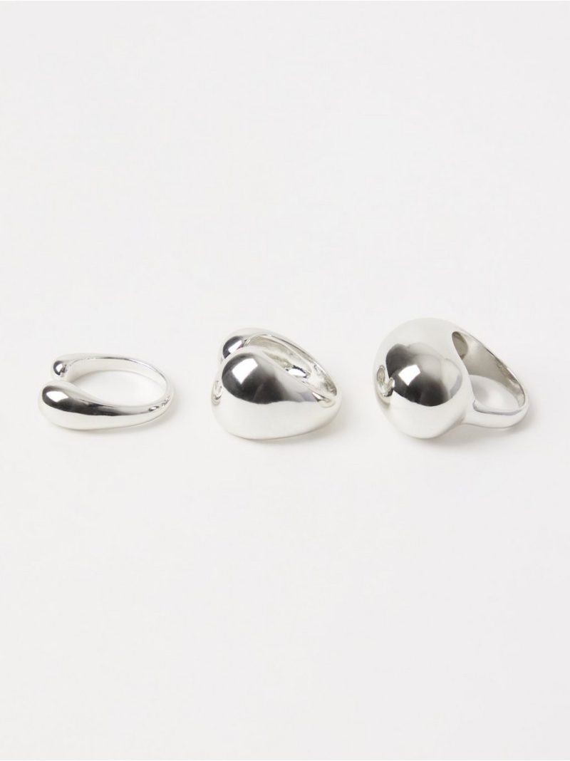 3-pack chunky rings - 3014788-10