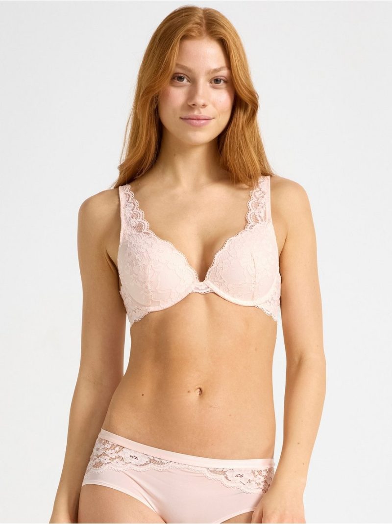 Malva push-up bra in lace - 7964972-9339