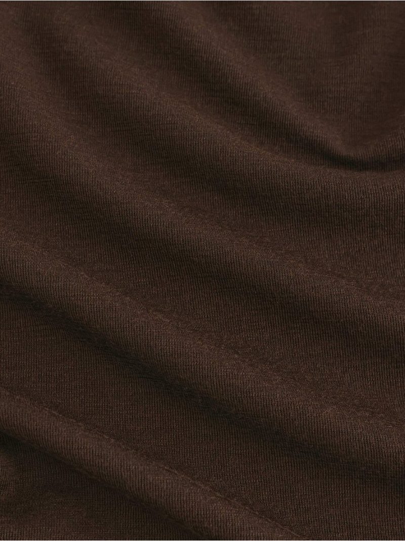 Long sleeve top in merino wool - 8362682-5522