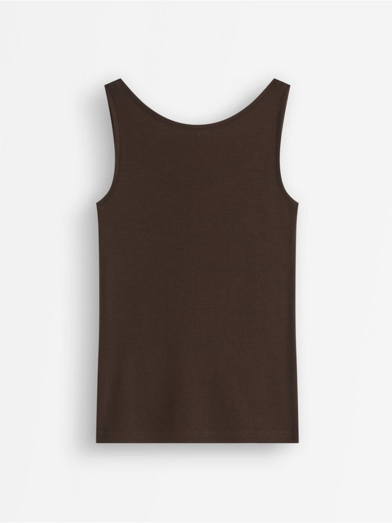 Tank top in merino wool - 8362684-5522