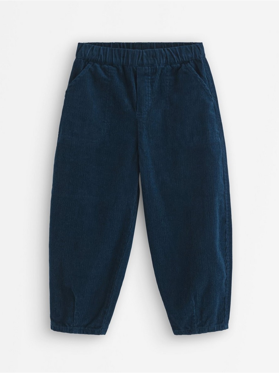 Loose fit trousers in corduroy - 3011637-6842