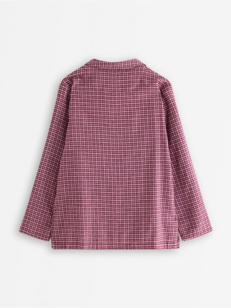 Pyjama shirt in flannel - 3011916-9938