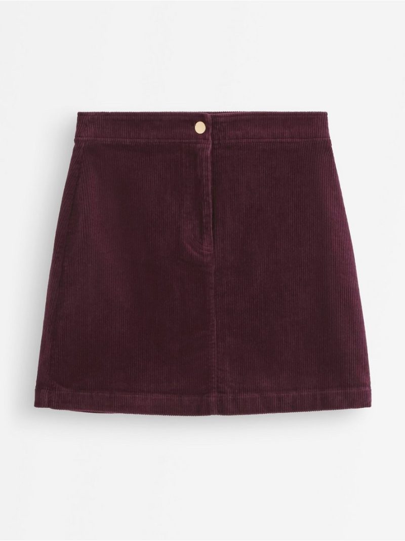 Mini skirt in corduroy - 3012240-5013