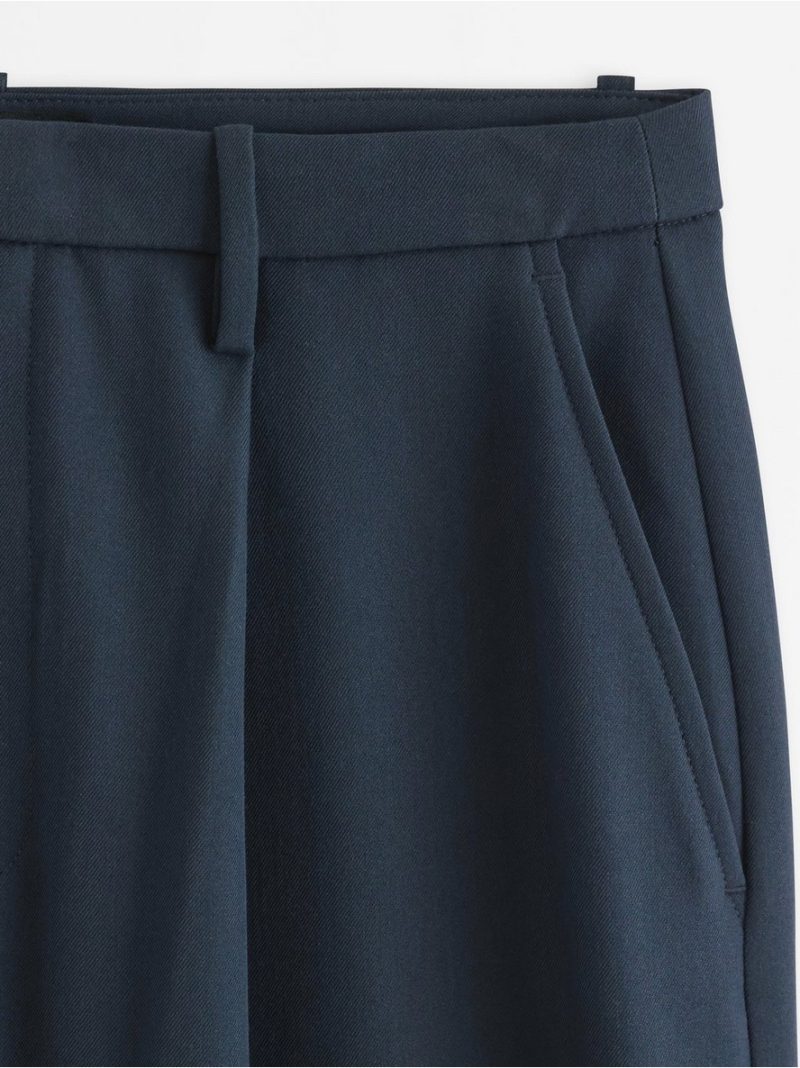 Wide trousers with mid waist - 3012282-7318