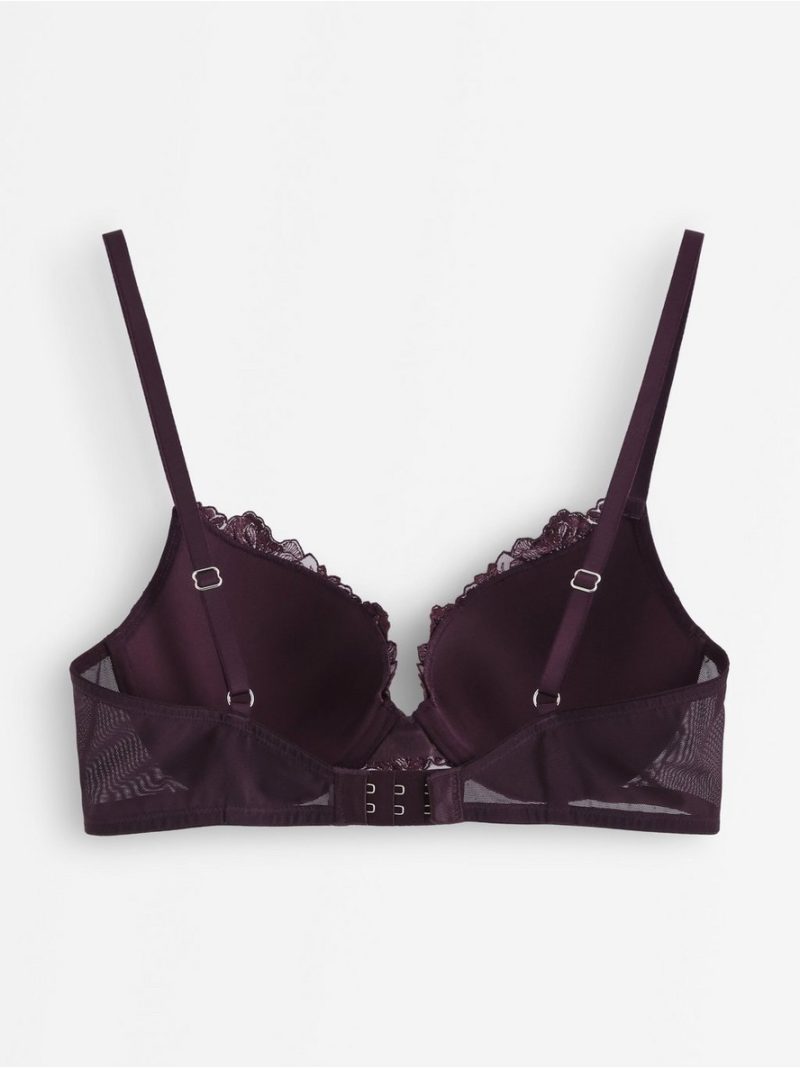 ella m – Malva push-up bra with lace - 3012382-5679