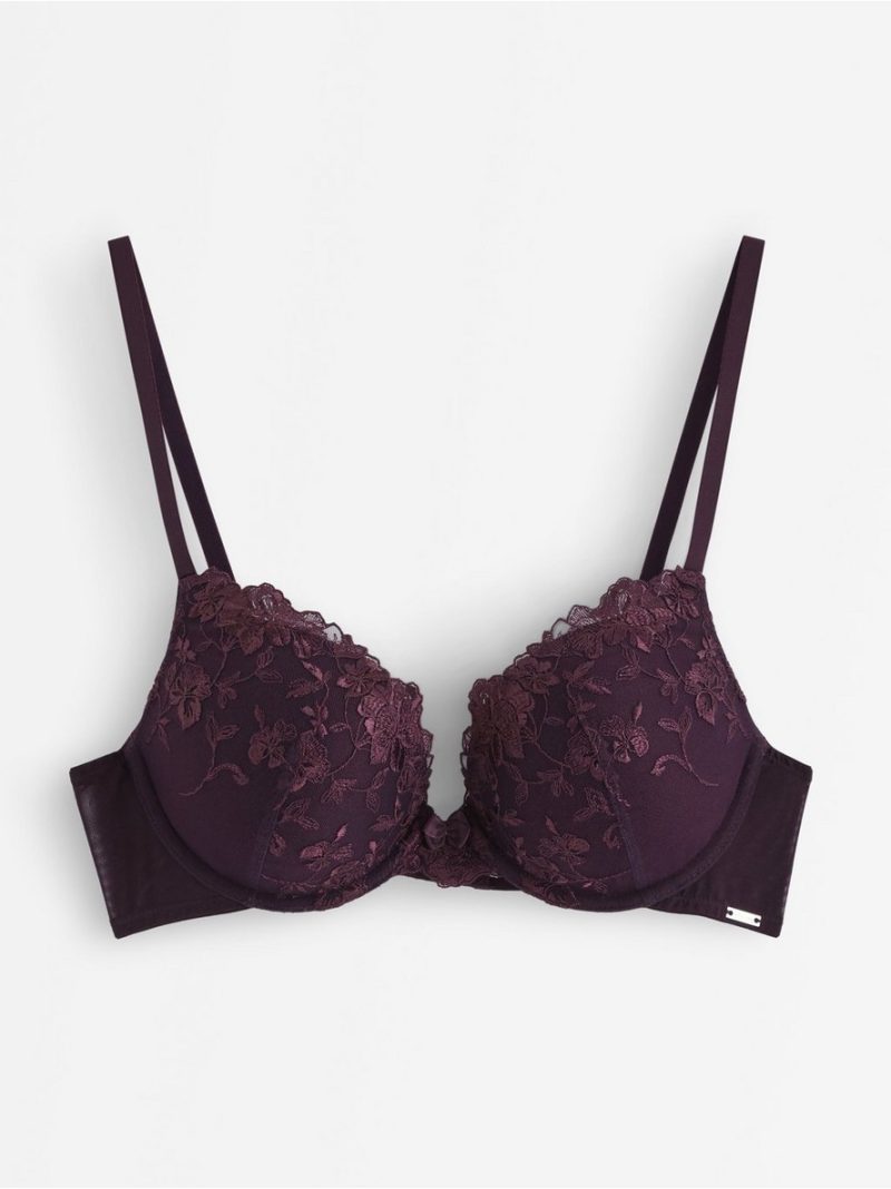 ella m – Malva push-up bra with lace - 3012382-5679