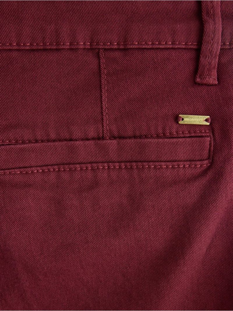 Wide trousers with pleats - 3012443-7332