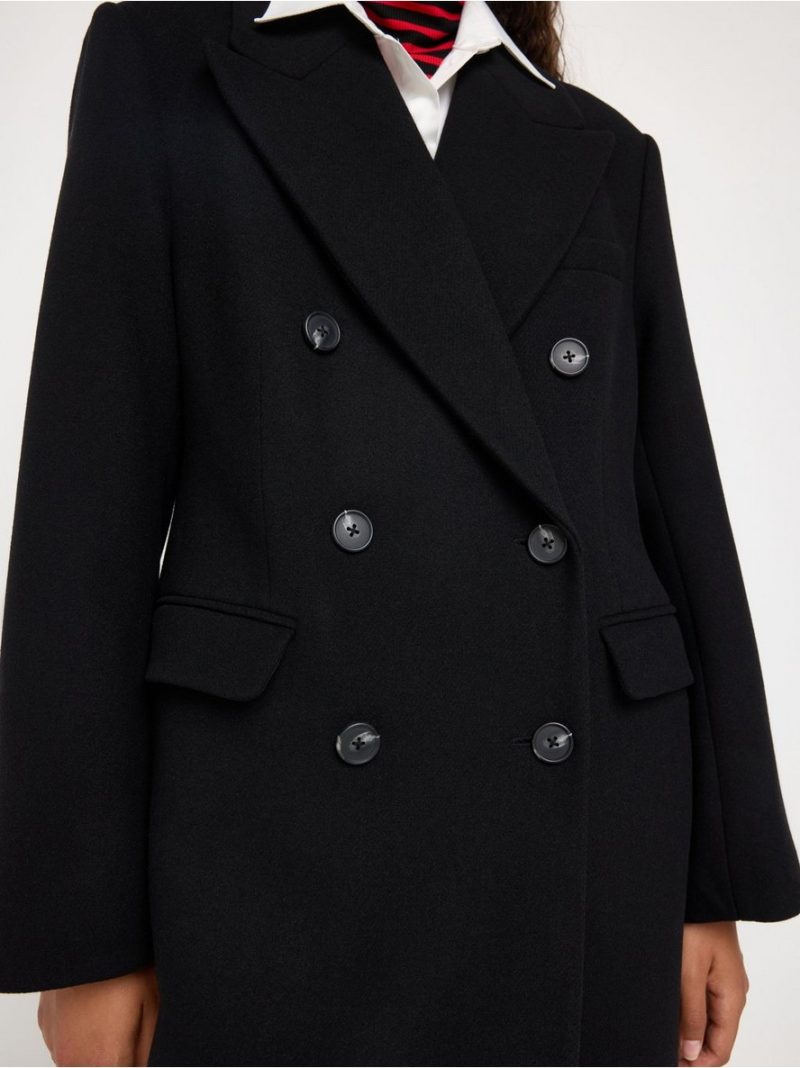 Coat in wool blend - 3012647-80