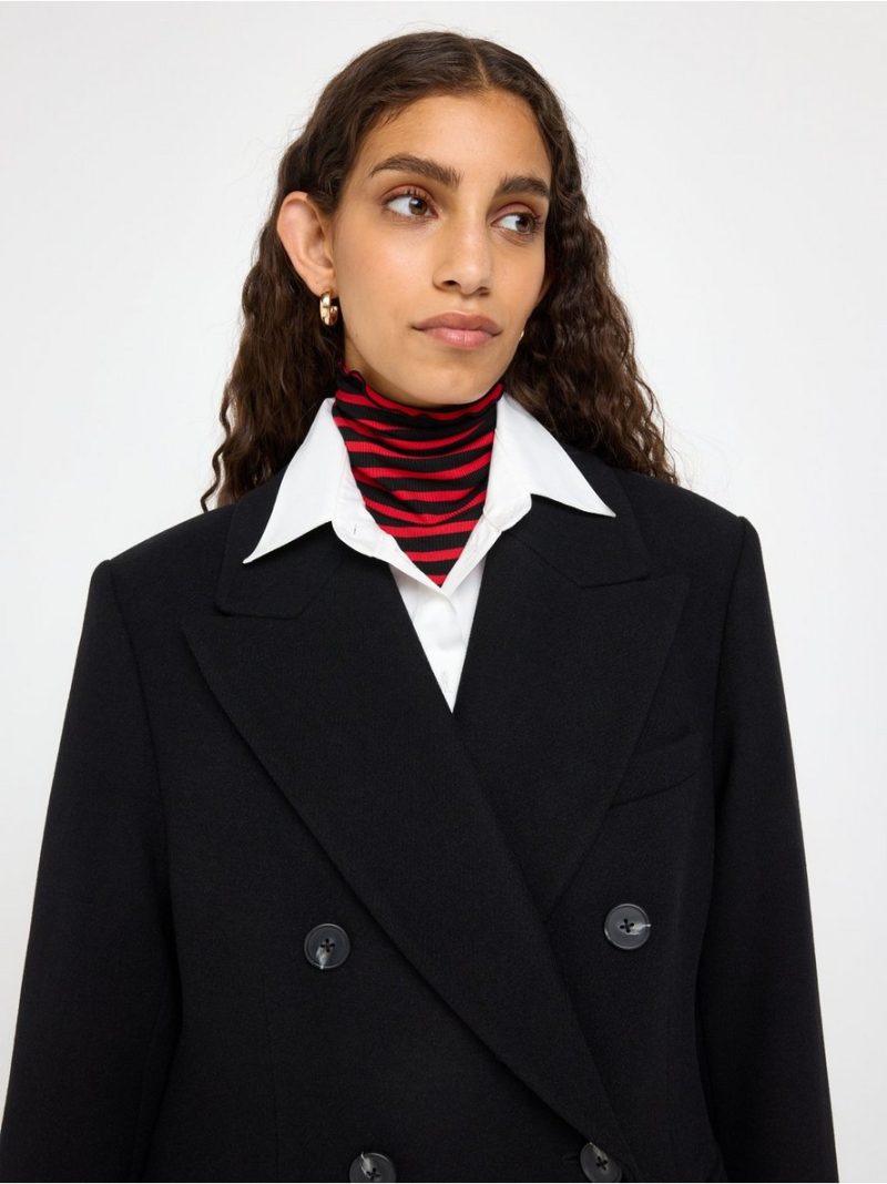 Coat in wool blend - 3012647-80
