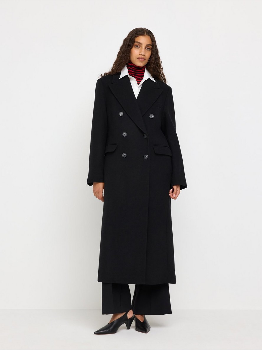 Coat in wool blend - 3012647-80