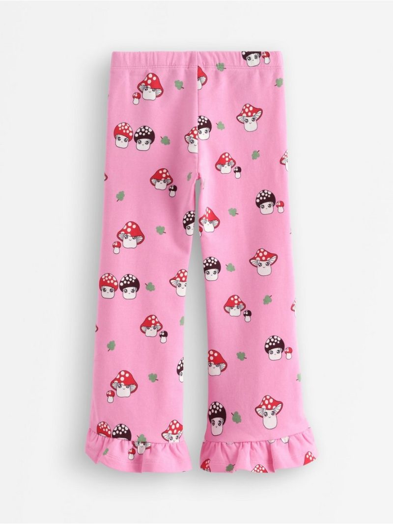 Leggings with flounce - 3012863-3644