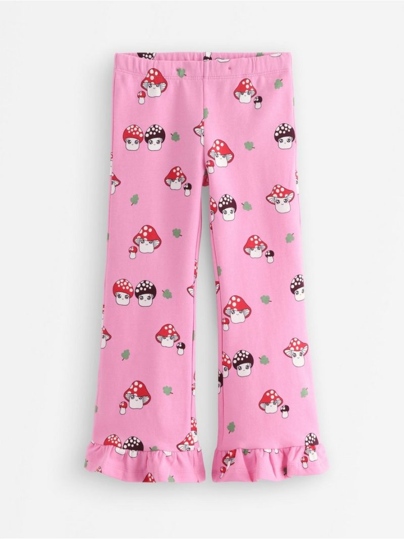 Leggings with flounce - 3012863-3644