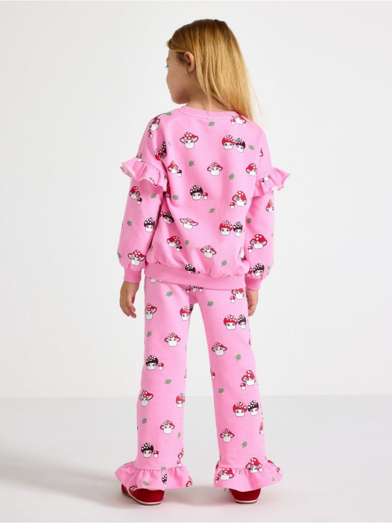 Leggings with flounce - 3012863-3644