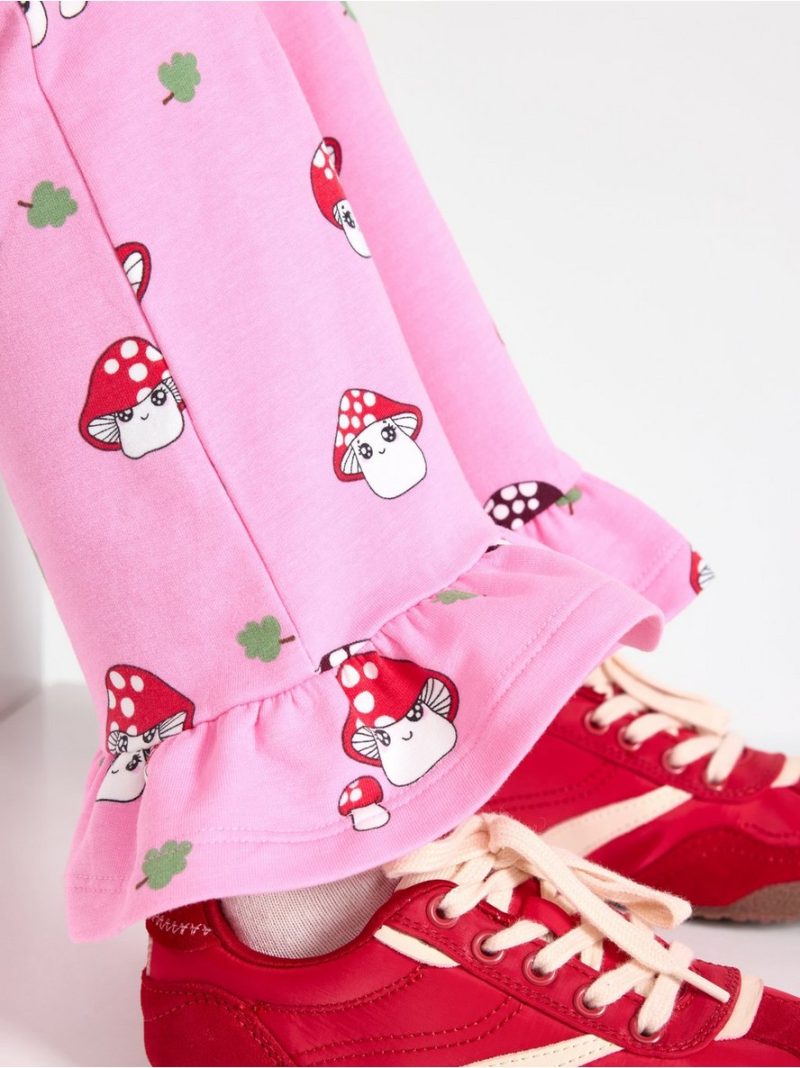 Leggings with flounce - 3012863-3644