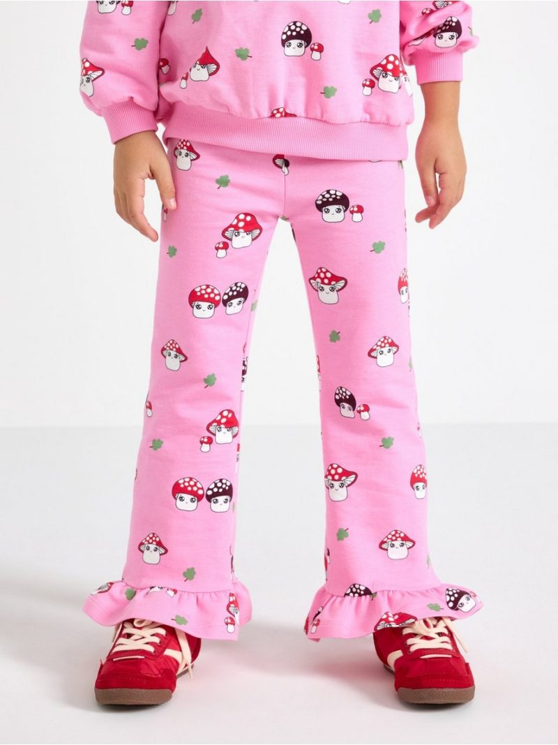 Leggings with flounce - 3012863-3644