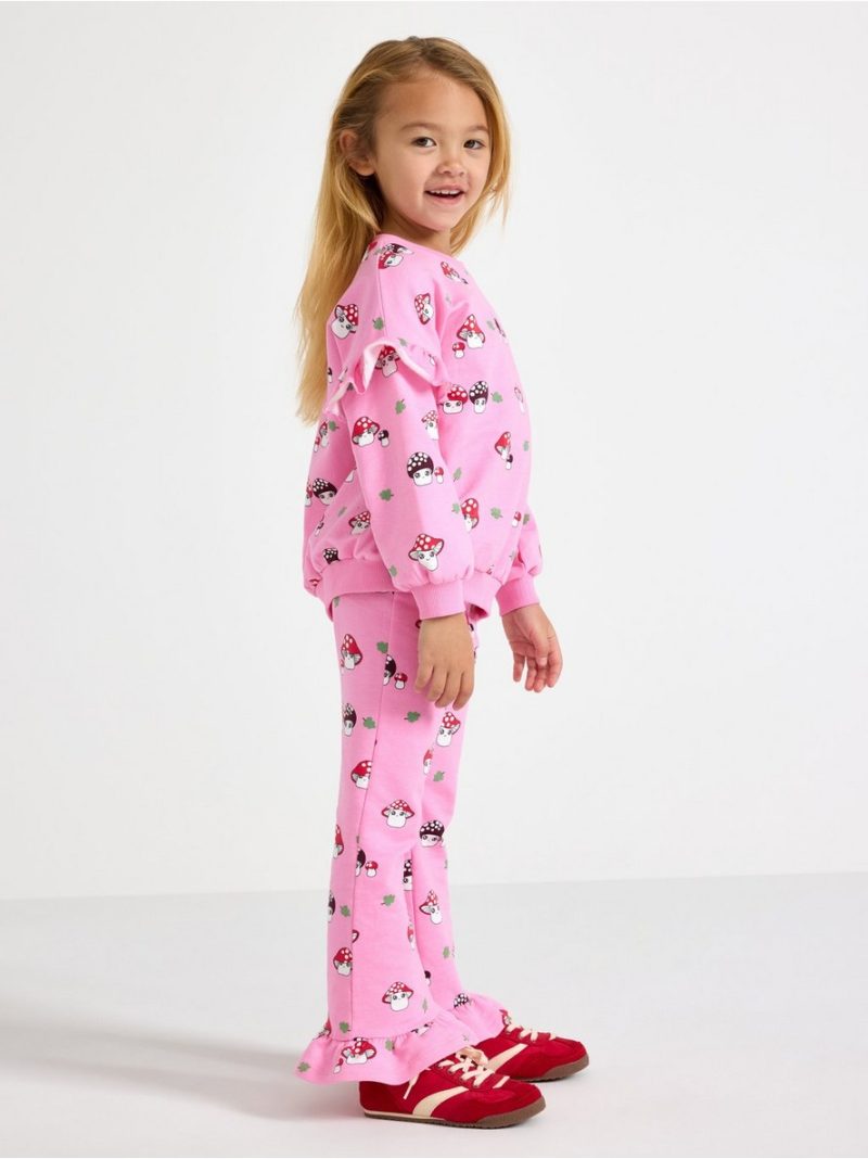 Leggings with flounce - 3012863-3644