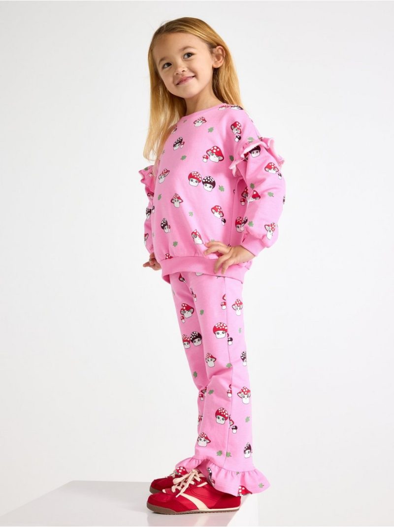 Leggings with flounce - 3012863-3644
