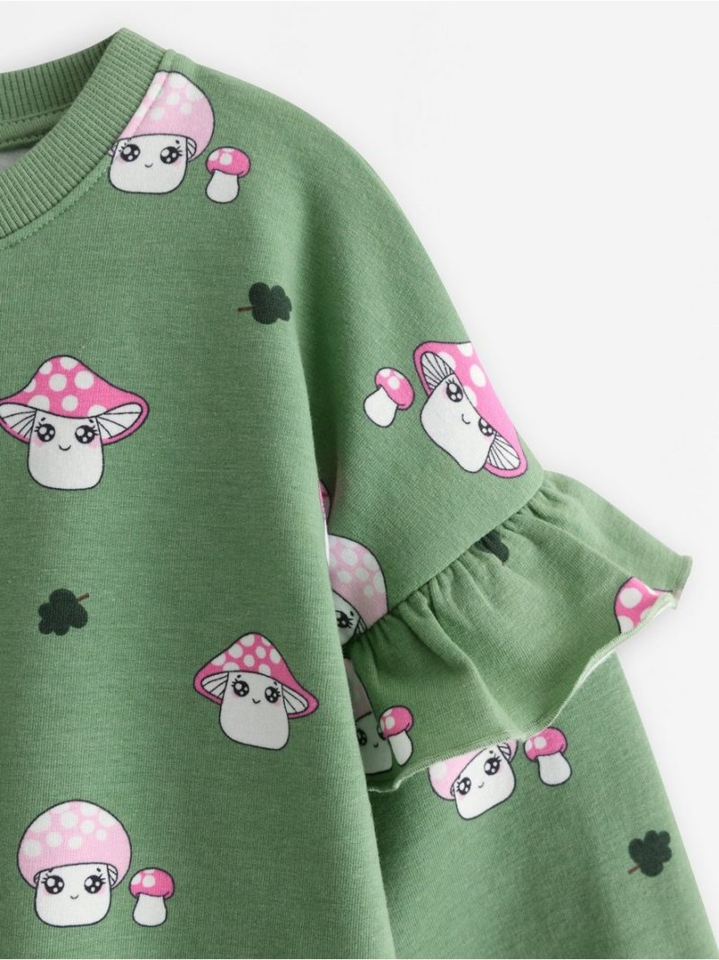 Sweatshirt with brushed inside - 3012864-7567