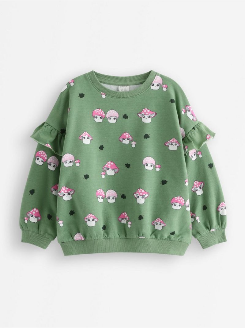 Sweatshirt with brushed inside - 3012864-7567