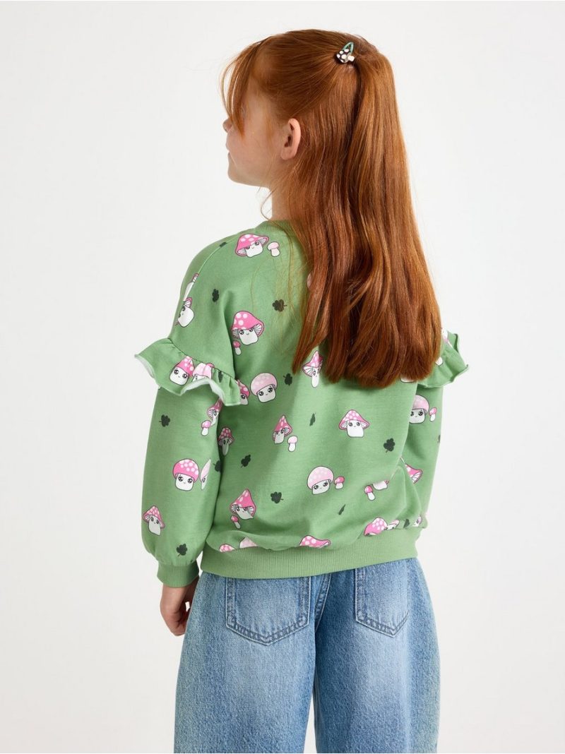 Sweatshirt with brushed inside - 3012864-7567