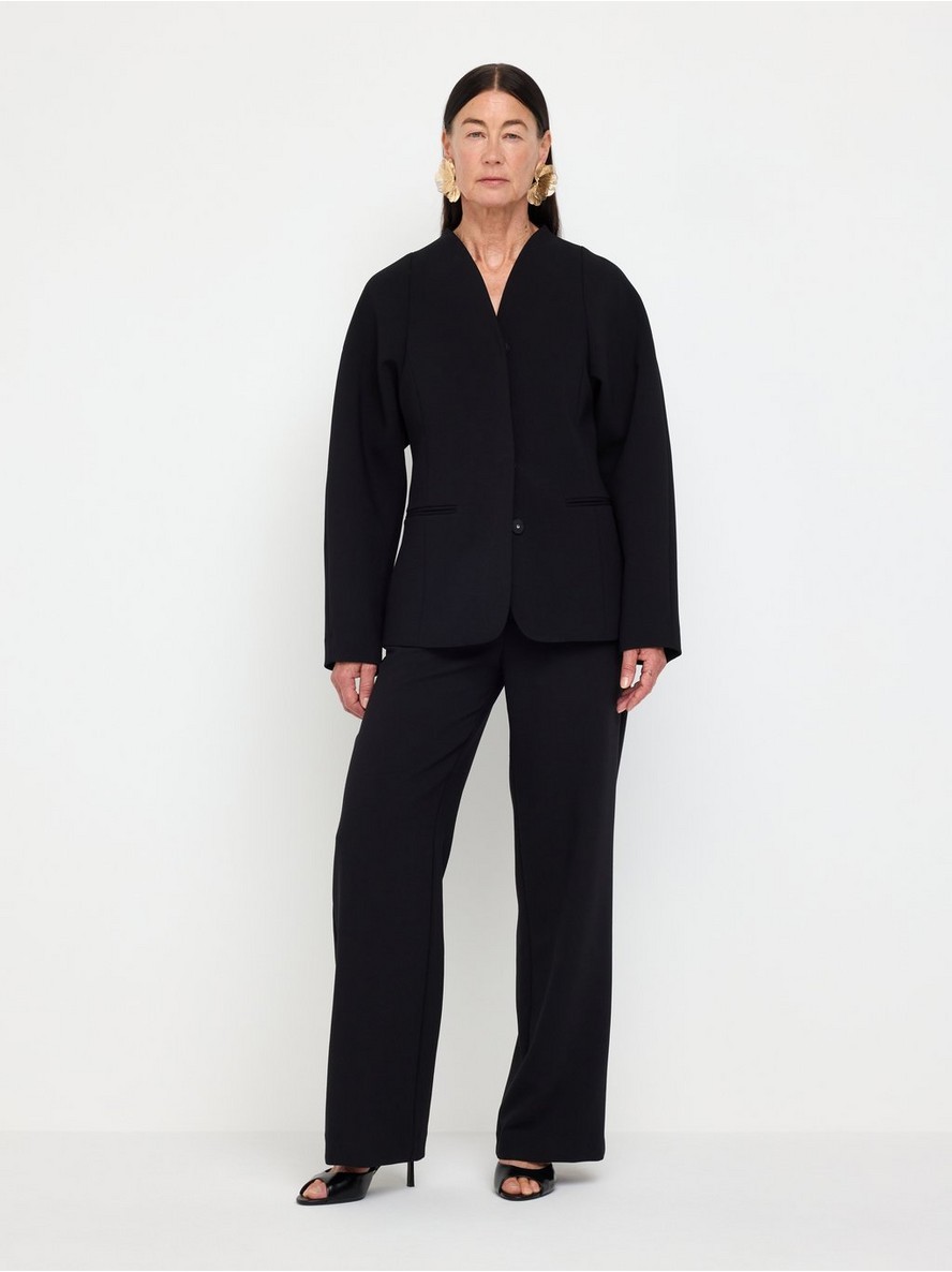 Blazer with v-neck - 3012950-80
