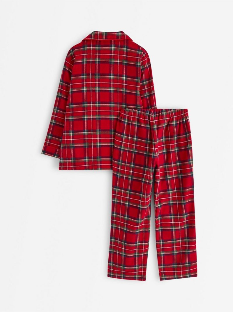 Pyjama set in flannel - 3013095-7251