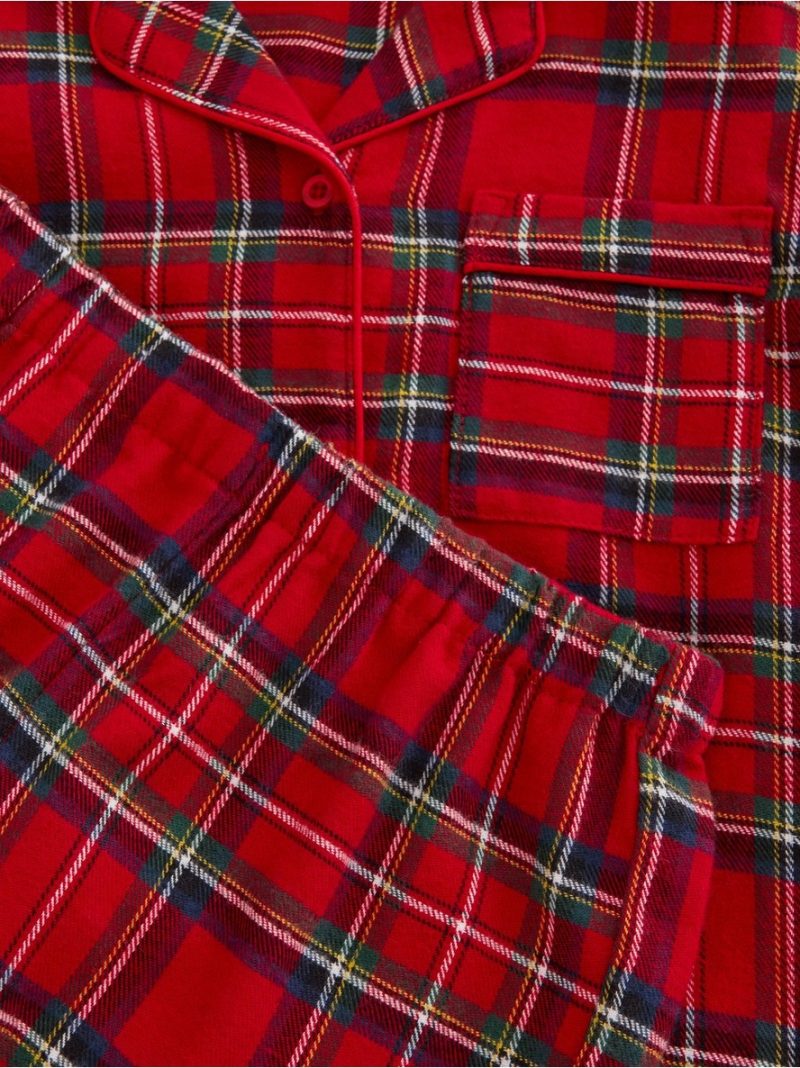 Pyjama set in flannel - 3013095-7251