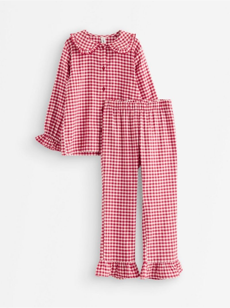 Pyjama set in flannel - 3013568-7909