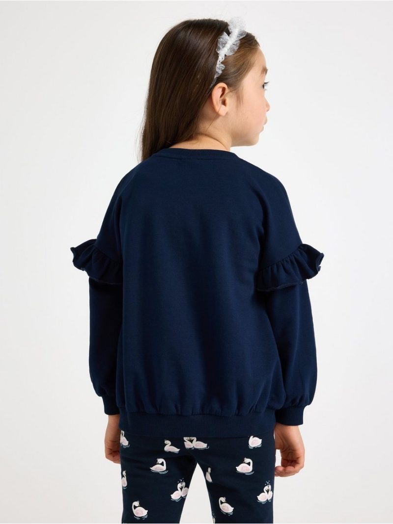 Sweatshirt with frill - 3013588-2150