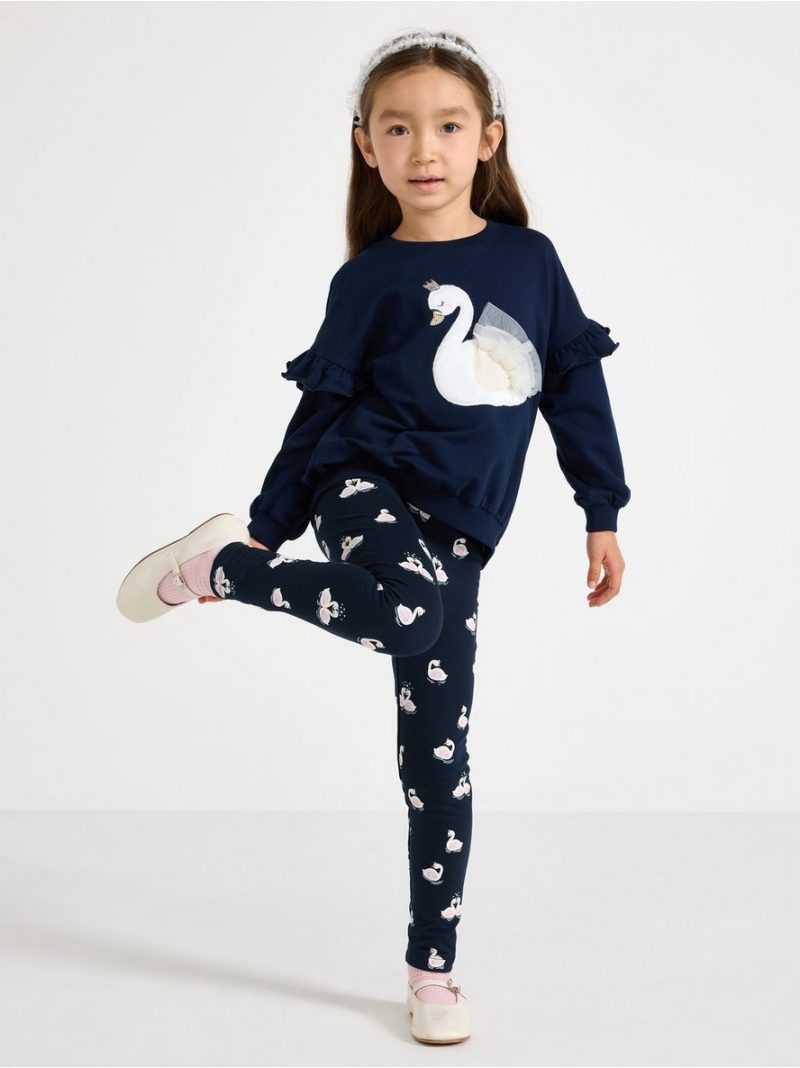 Sweatshirt with frill - 3013588-2150