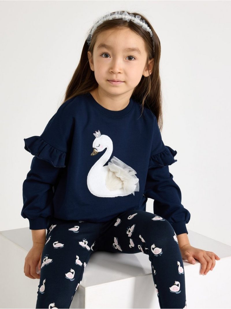 Sweatshirt with frill - 3013588-2150