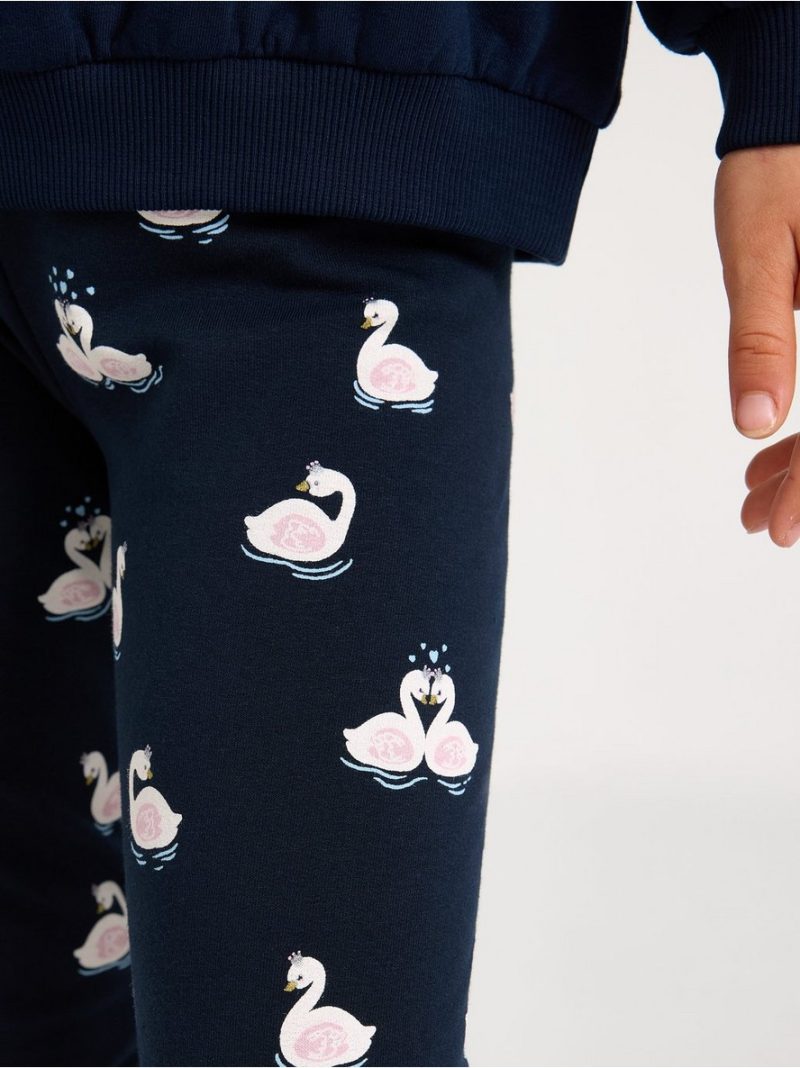 Leggings with brushed inside - 3013591-2150