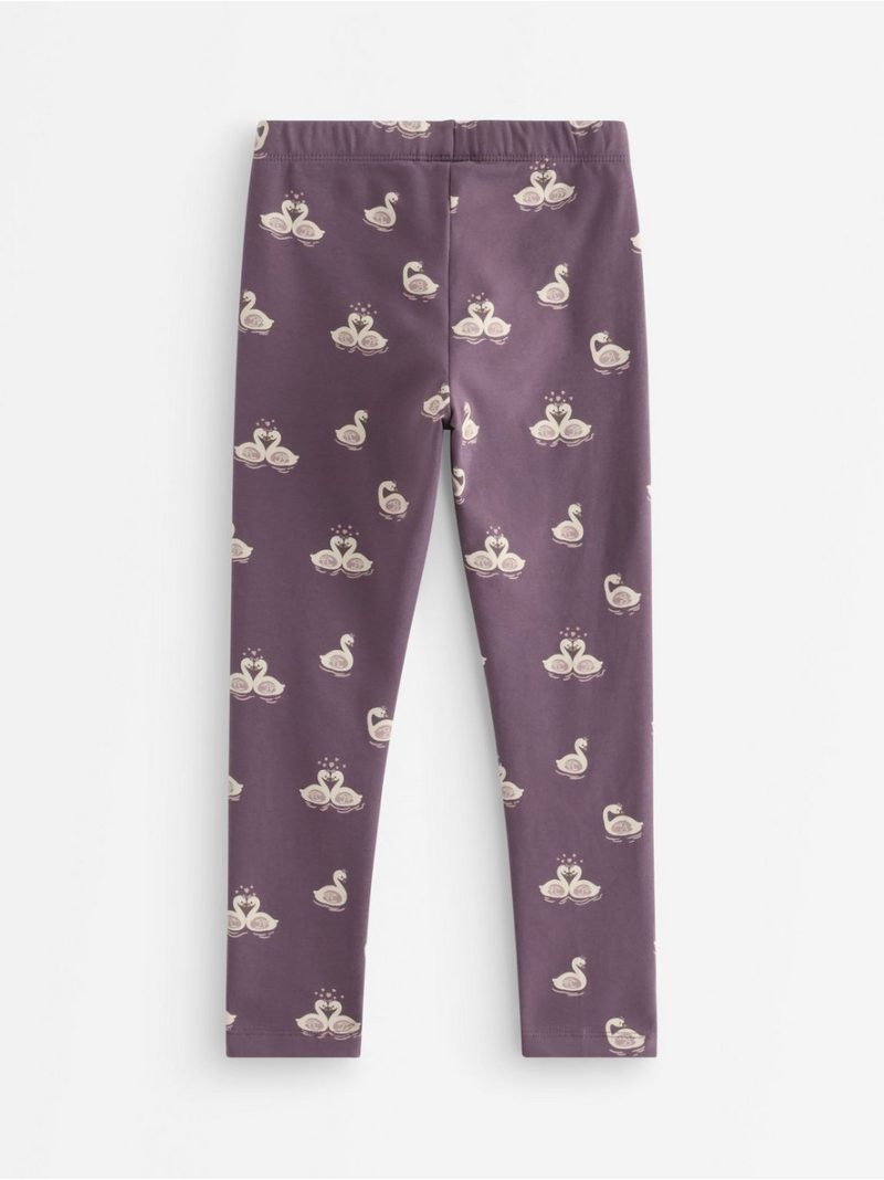 Leggings with brushed inside - 3013591-7341