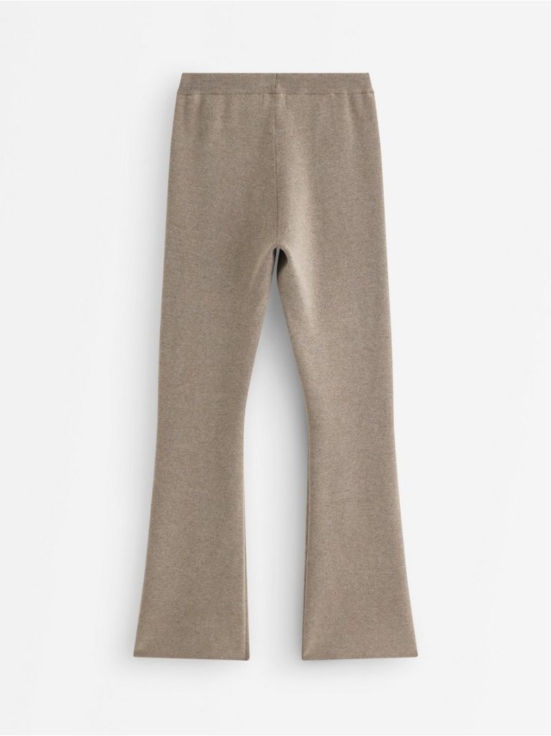 FLARE fine-knit trousers - 3014163-4653