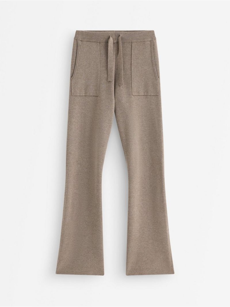 FLARE fine-knit trousers - 3014163-4653