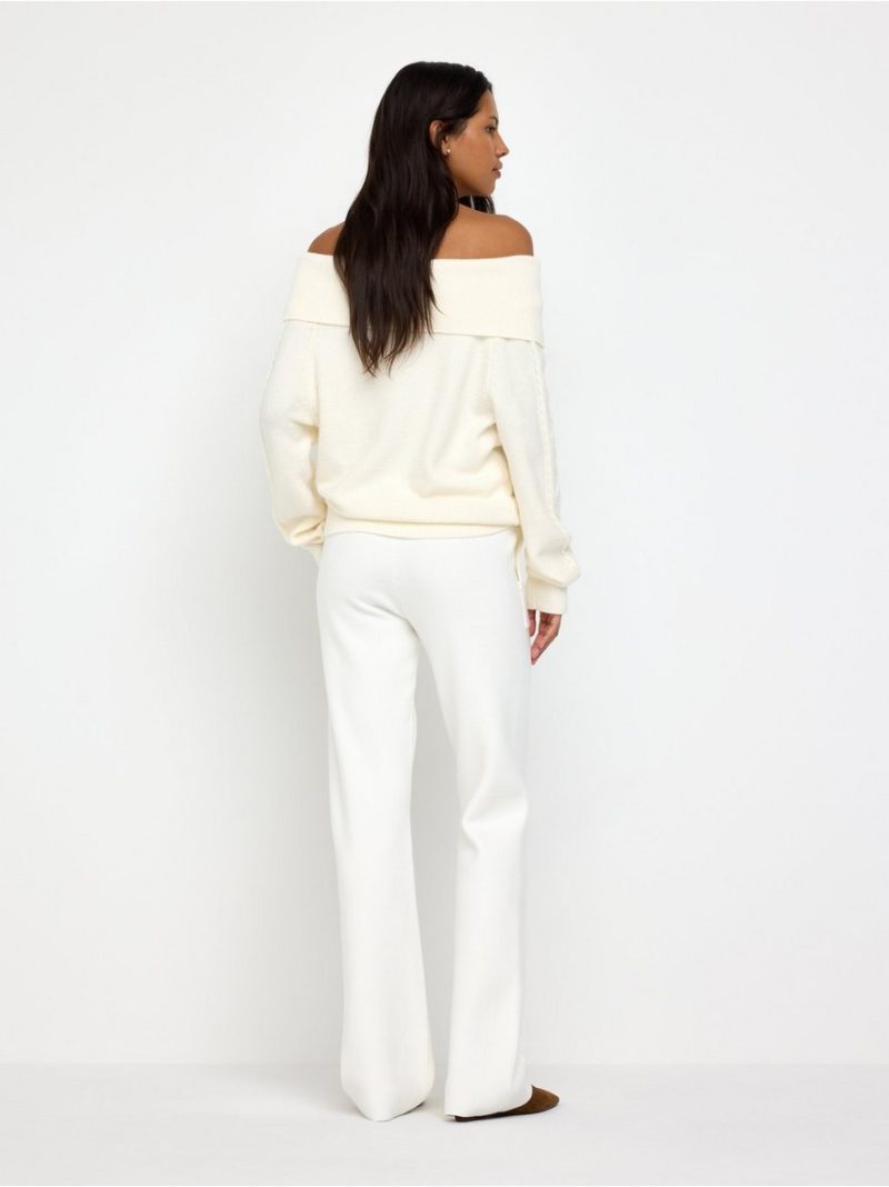 FLARE fine-knit trousers - 3014163-6994