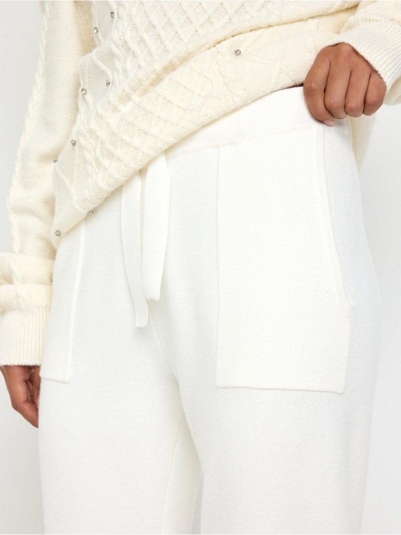 FLARE fine-knit trousers - 3014163-6994