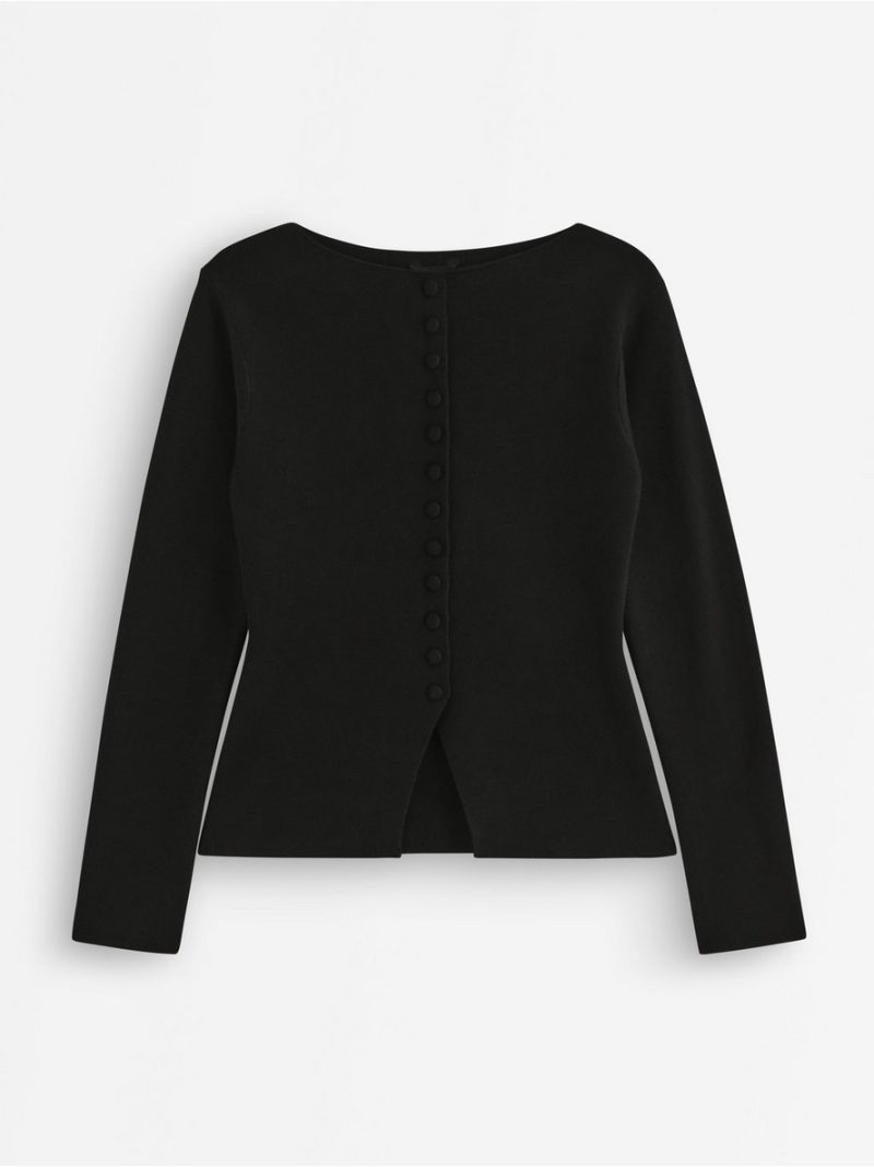 Fine-knit cardigan - 3014436-80